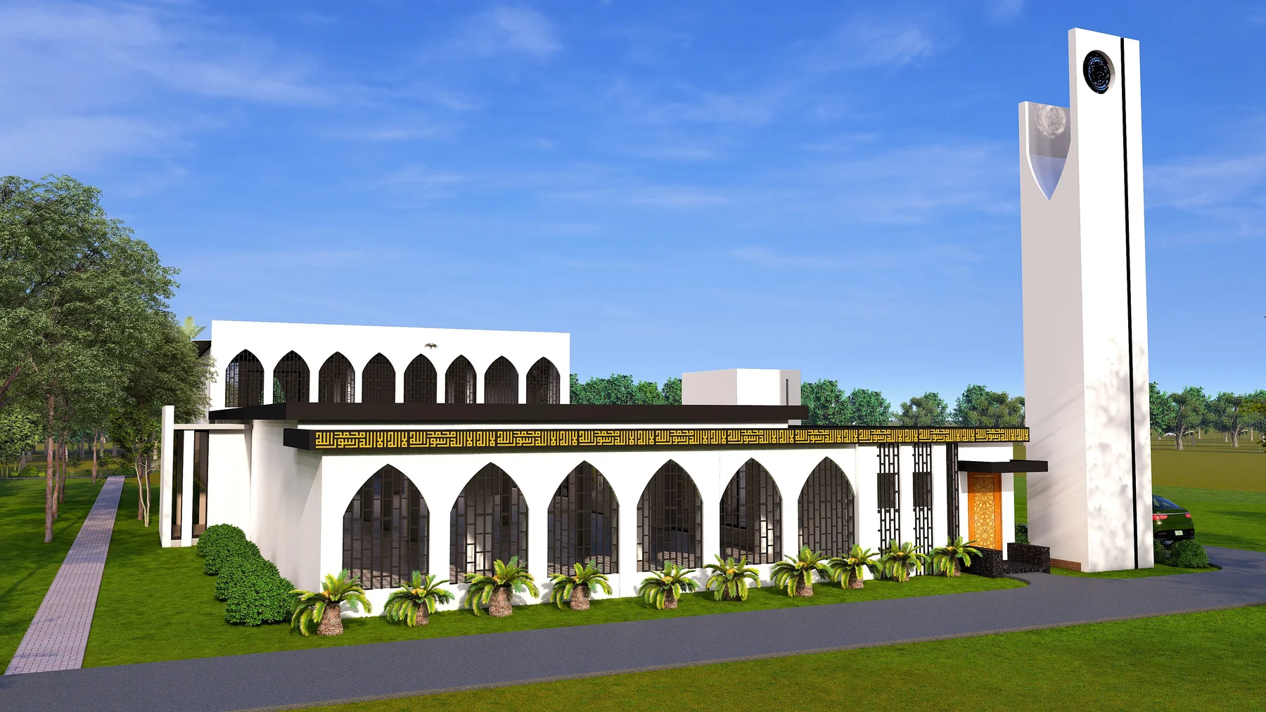 Ghatail Mosque — project view 40