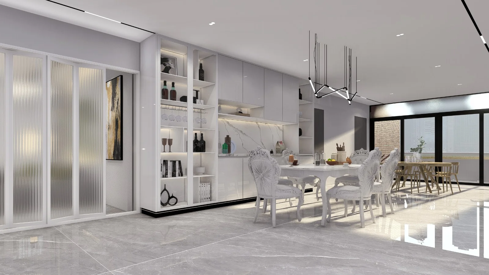 Gulshan 2 Domino Flat Interior — Third Vision project view