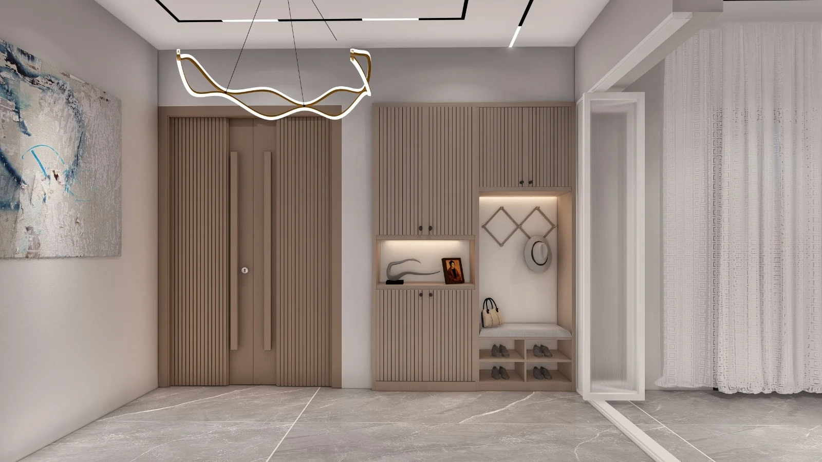 Gulshan 2 Domino Flat Interior — project view 3