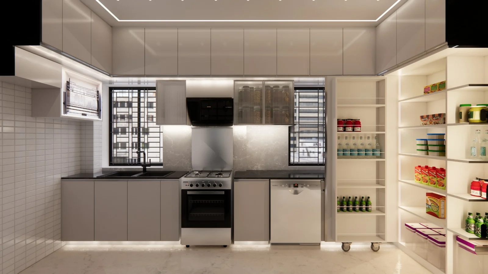 Momtaz Residence, DOHS — Third Vision project view
